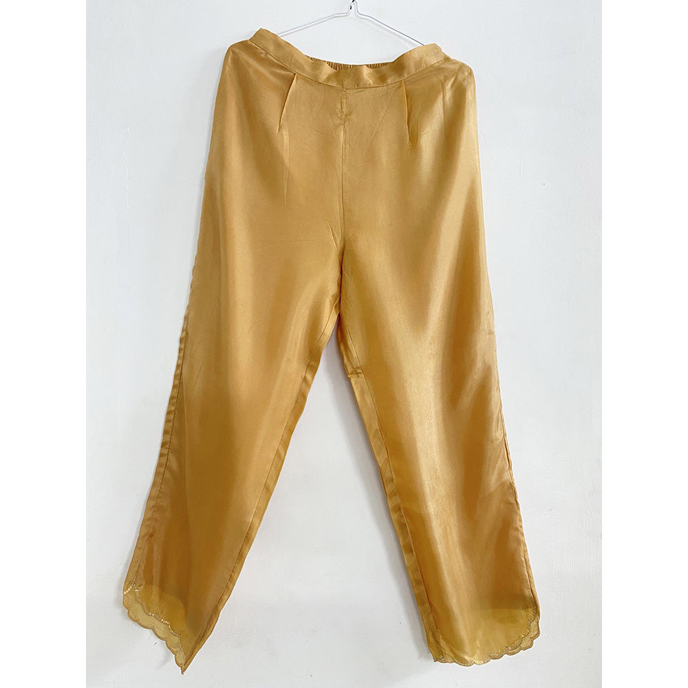 AYAKA Carly Mustard Pull-On Pant