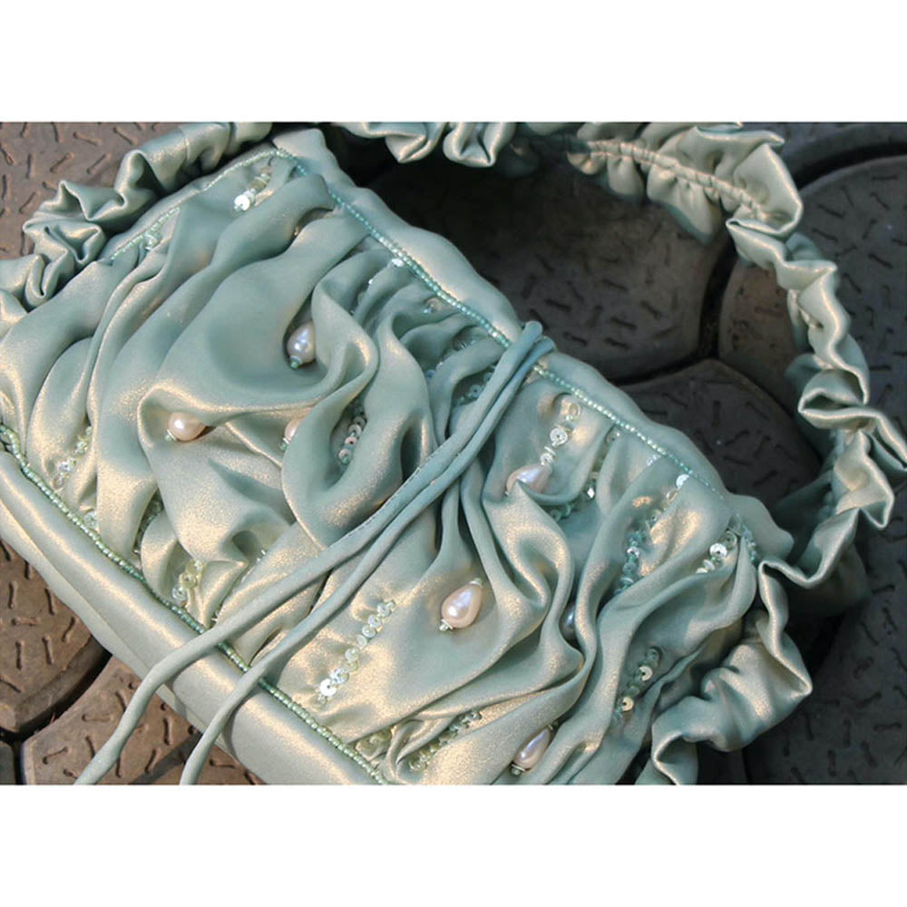 AYE VI Icy Matcha Sculpted Arm Bag