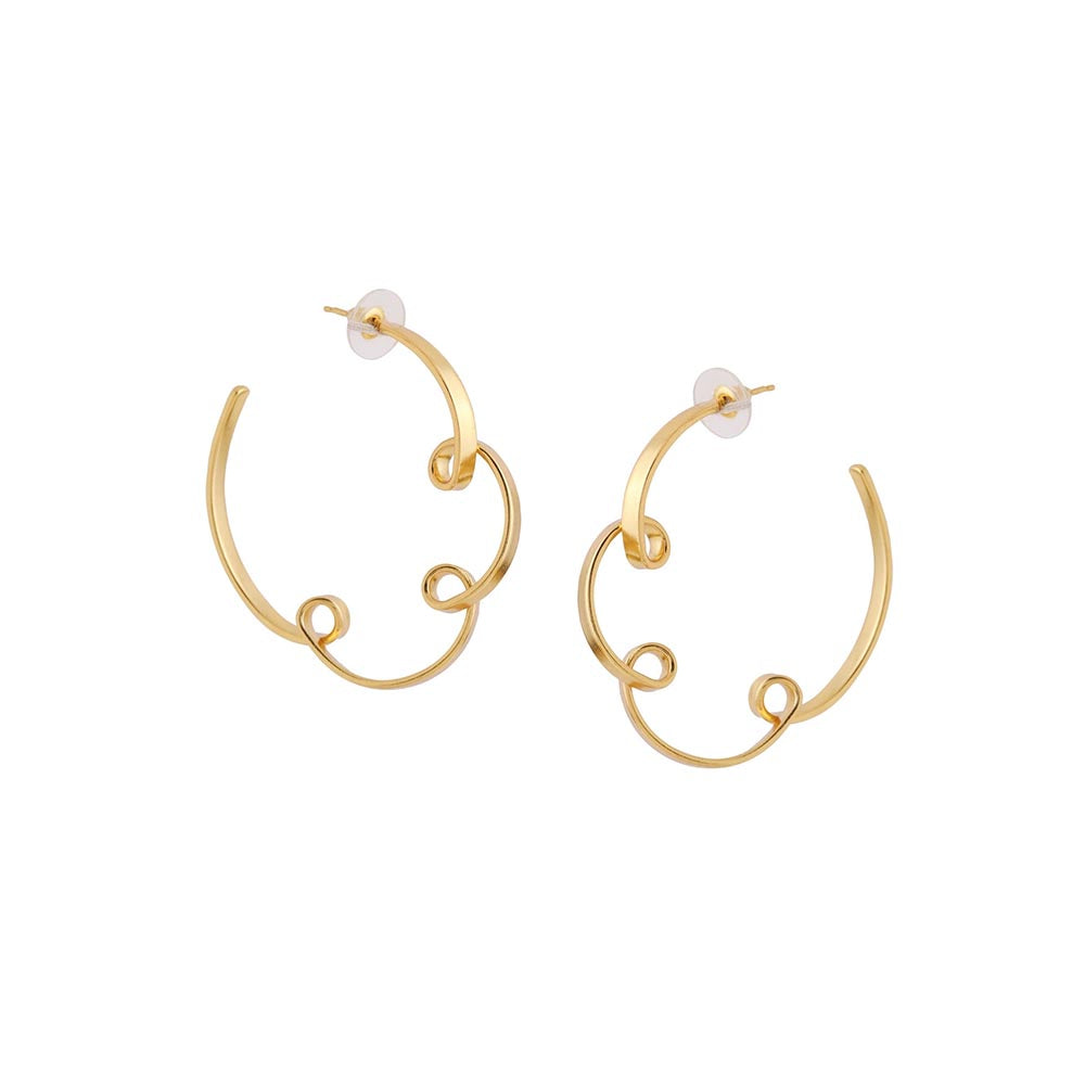 AZGA Kaya Hoops Earrings