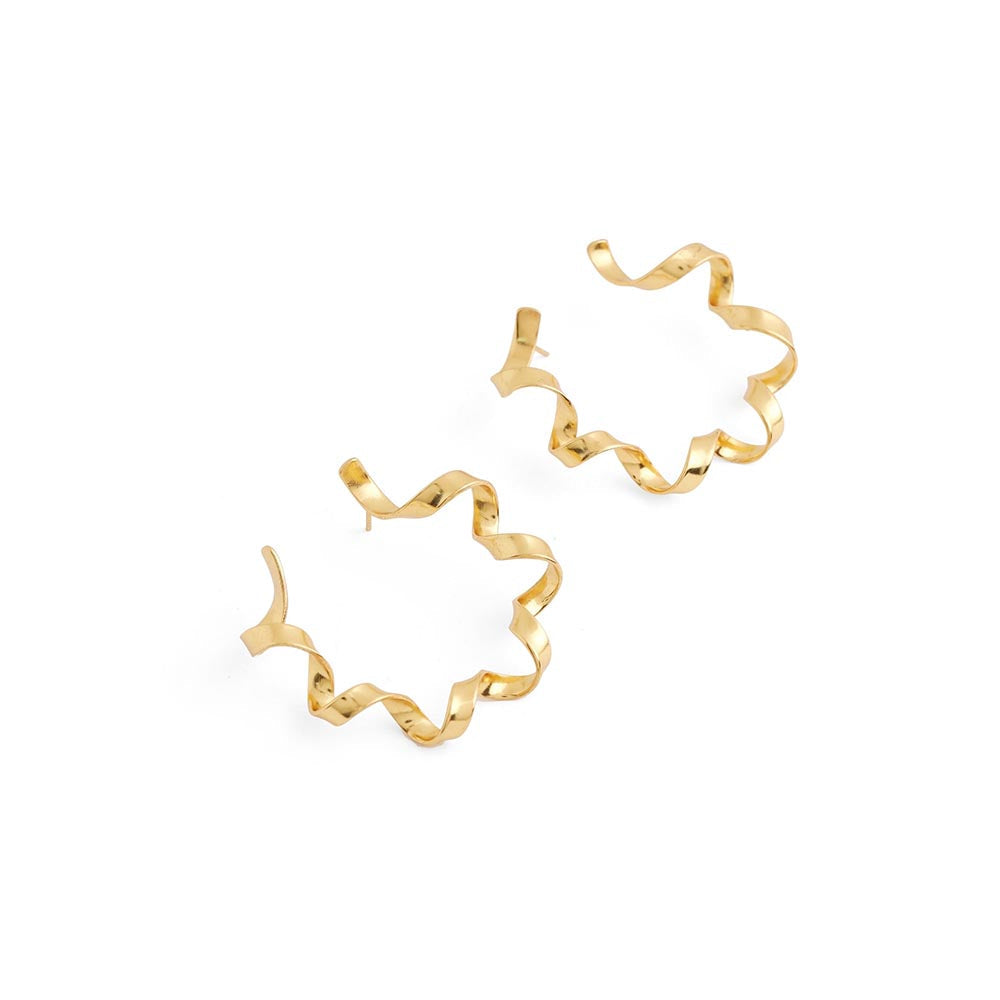 AZGA Whirlwind Hoops Earrings