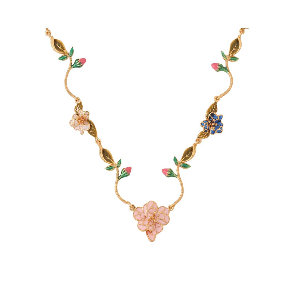 AZGA Multi-Colour Spring Necklace