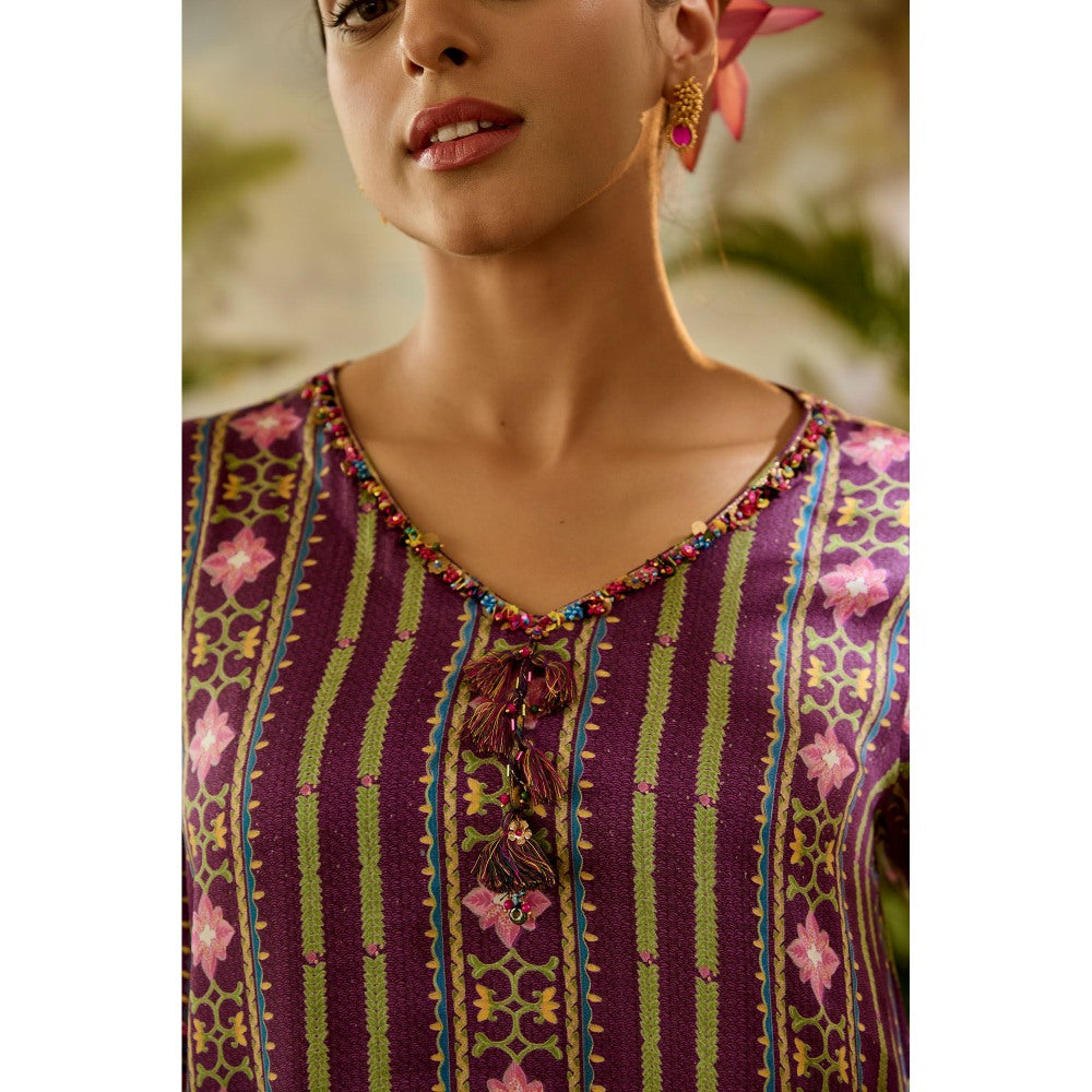 Baise Gaba Armaan Kurta & Dhoti (Set of 2)