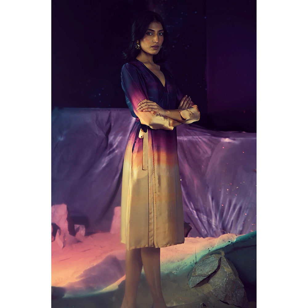 Baise Gaba Multi-Color Umbra Dress with Slip (Set of 2)
