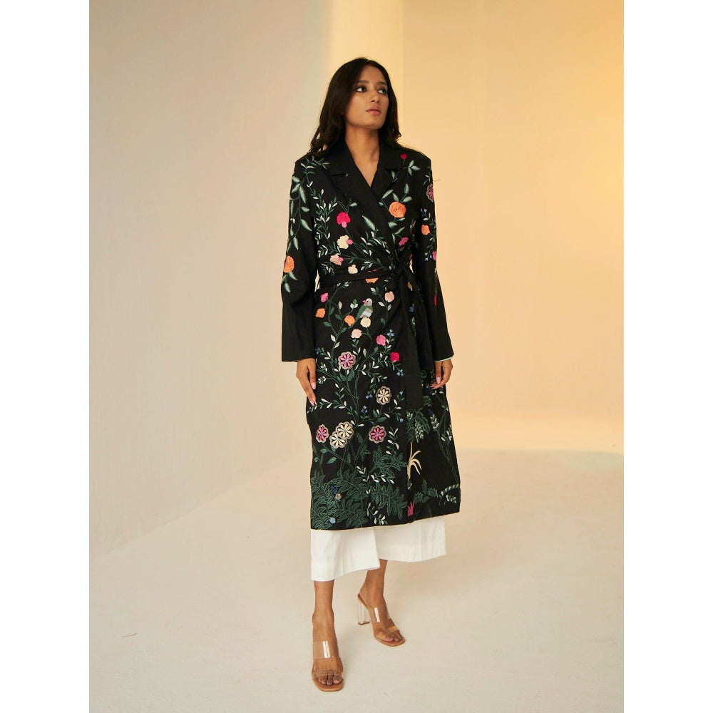 BETRUE Long Trench Overcoat