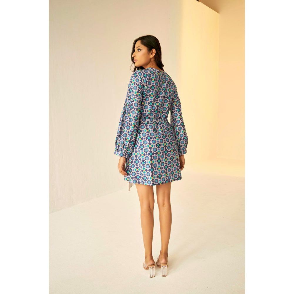 BETRUE Kokand Print Short and Flare Dress (Set of 2)