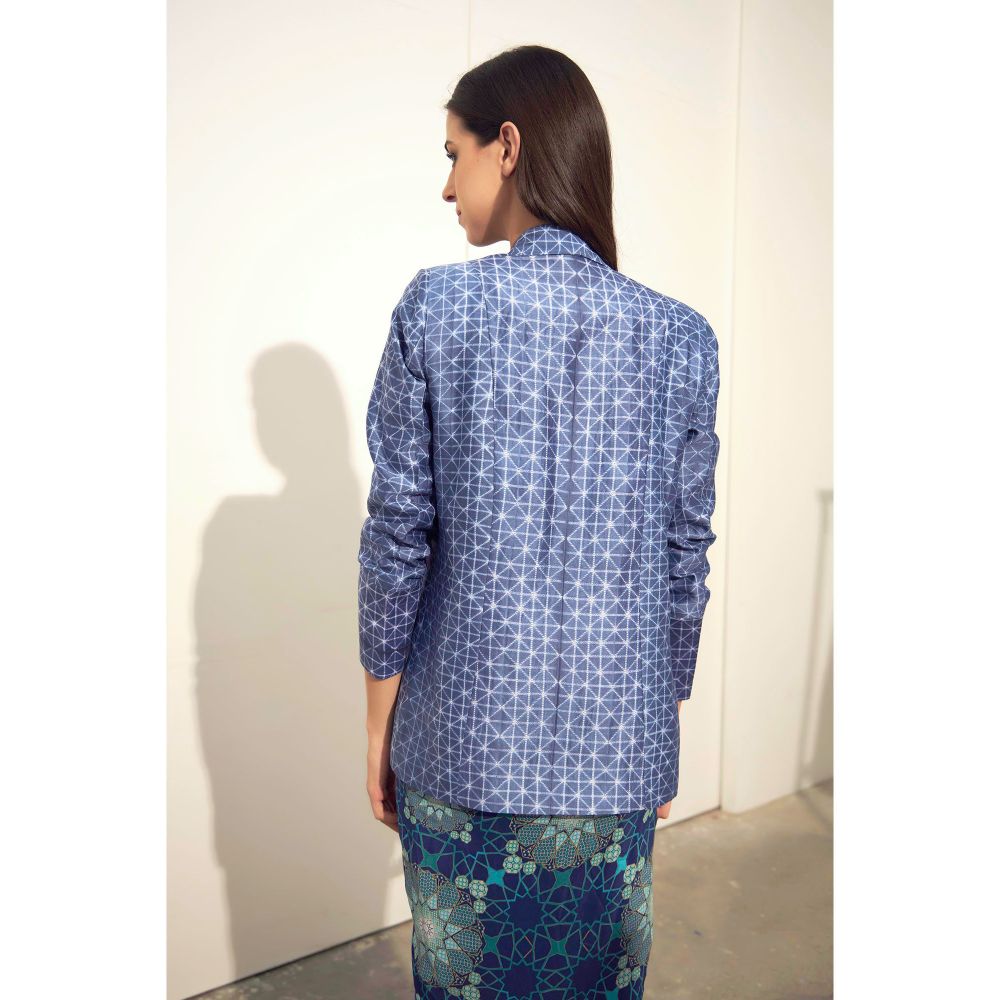 BETRUE Tashkent Print Knotted Skirt