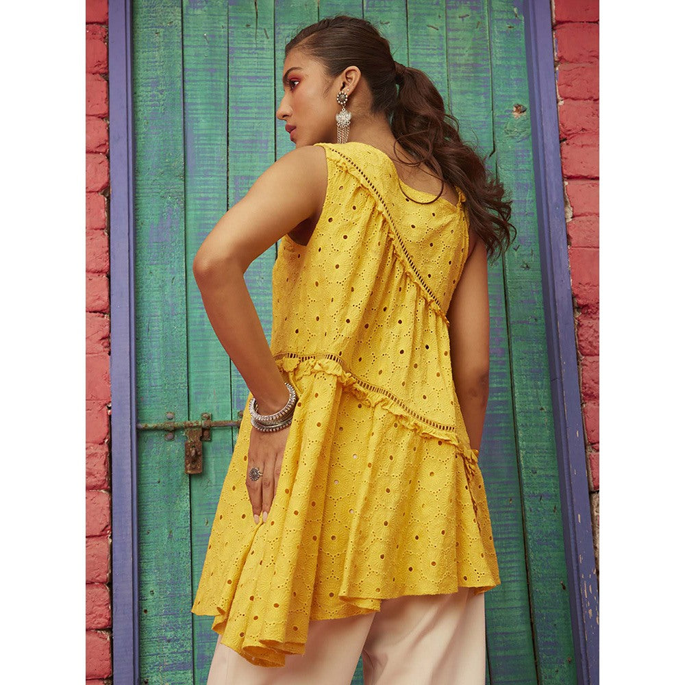 Bhanuni by Jyoti Tuscany Yellow Top
