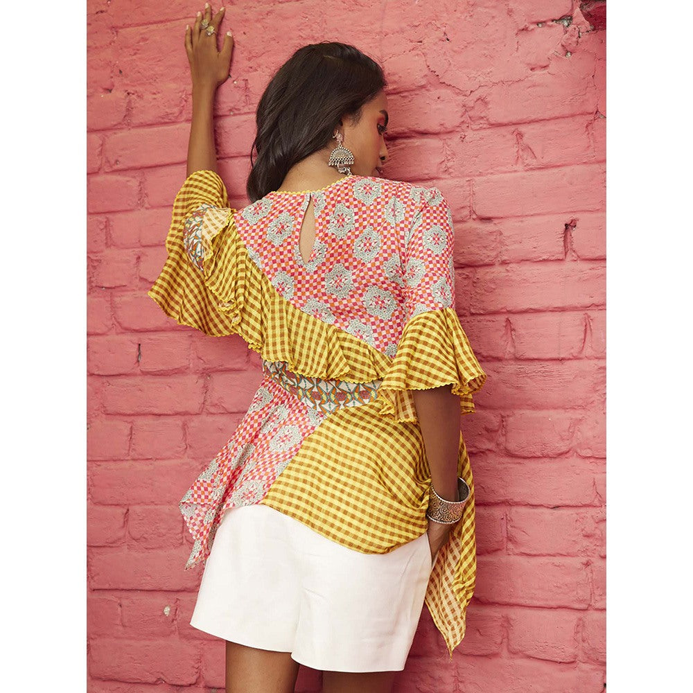 Bhanuni by Jyoti Multi-Colour Top