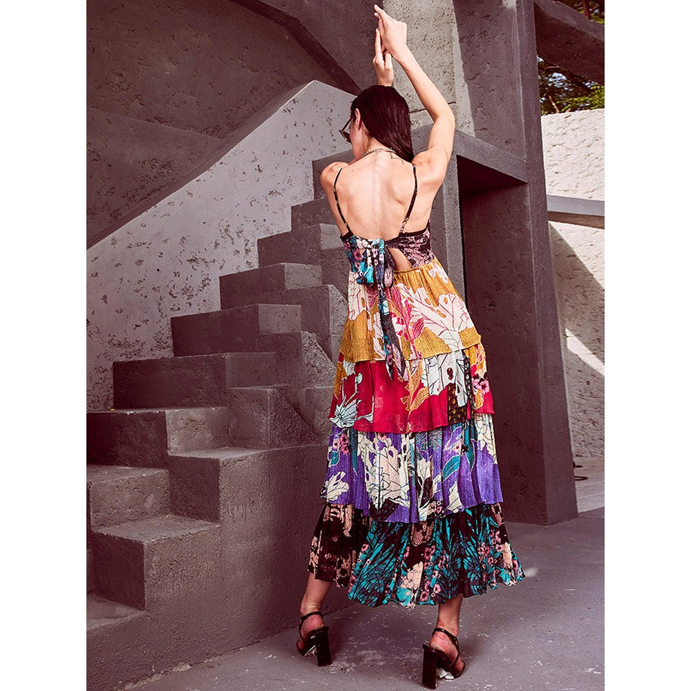 Bhanuni by Jyoti Multi Coloured Maxi Dress