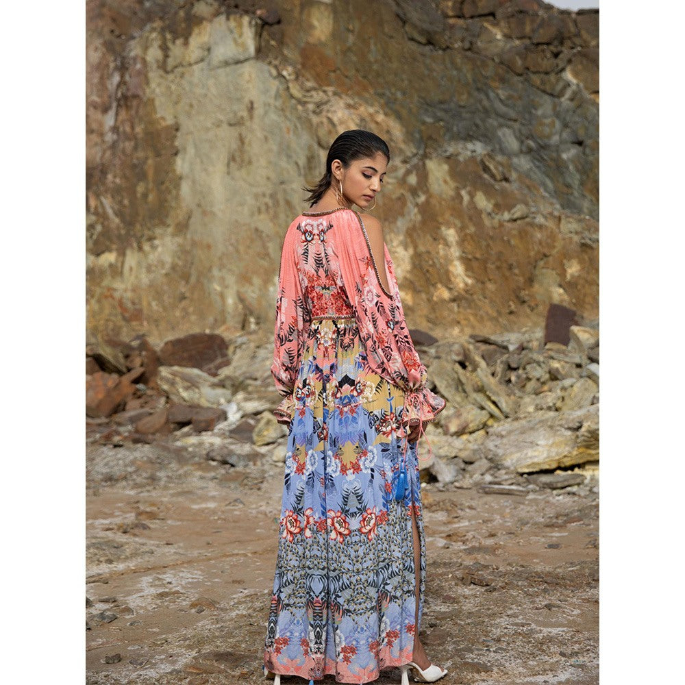 Bhanuni by Jyoti Multi-Colour Maxi Dress