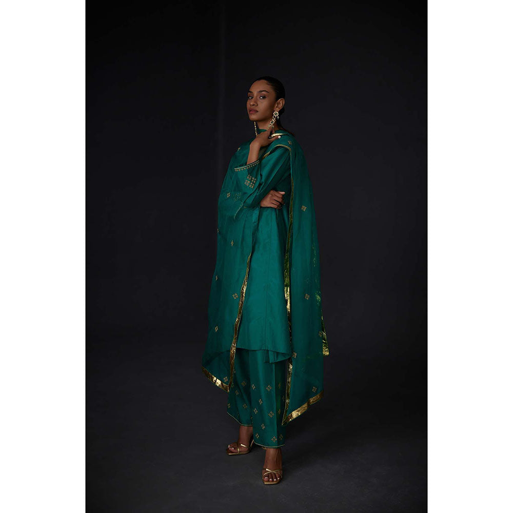 BRIH Evergreen Embroidered Dupatta