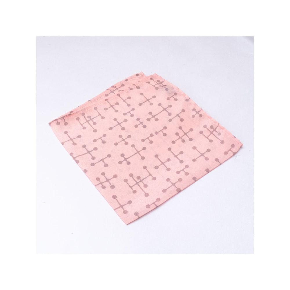 Bubber Blu Cross Pocket Square