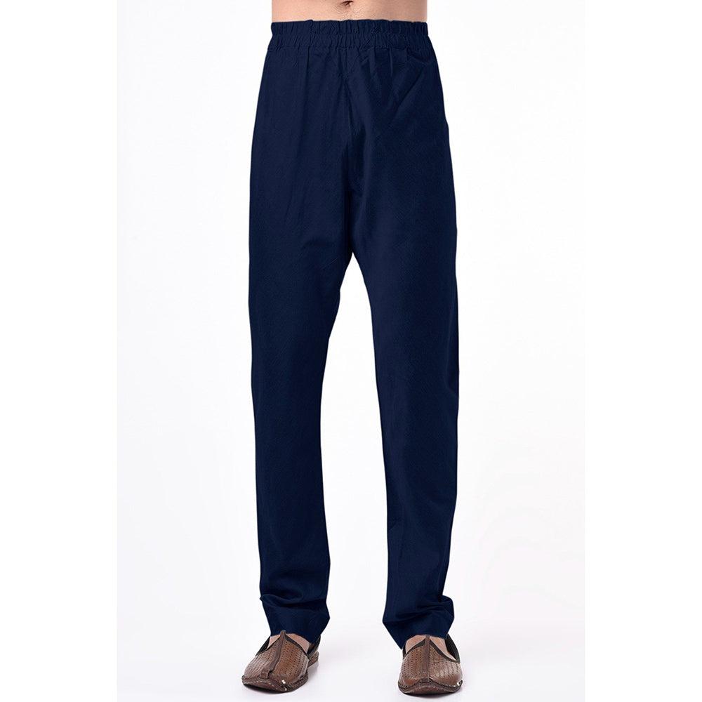 Bubber Blu Baltic Navy Blue Straight Pant