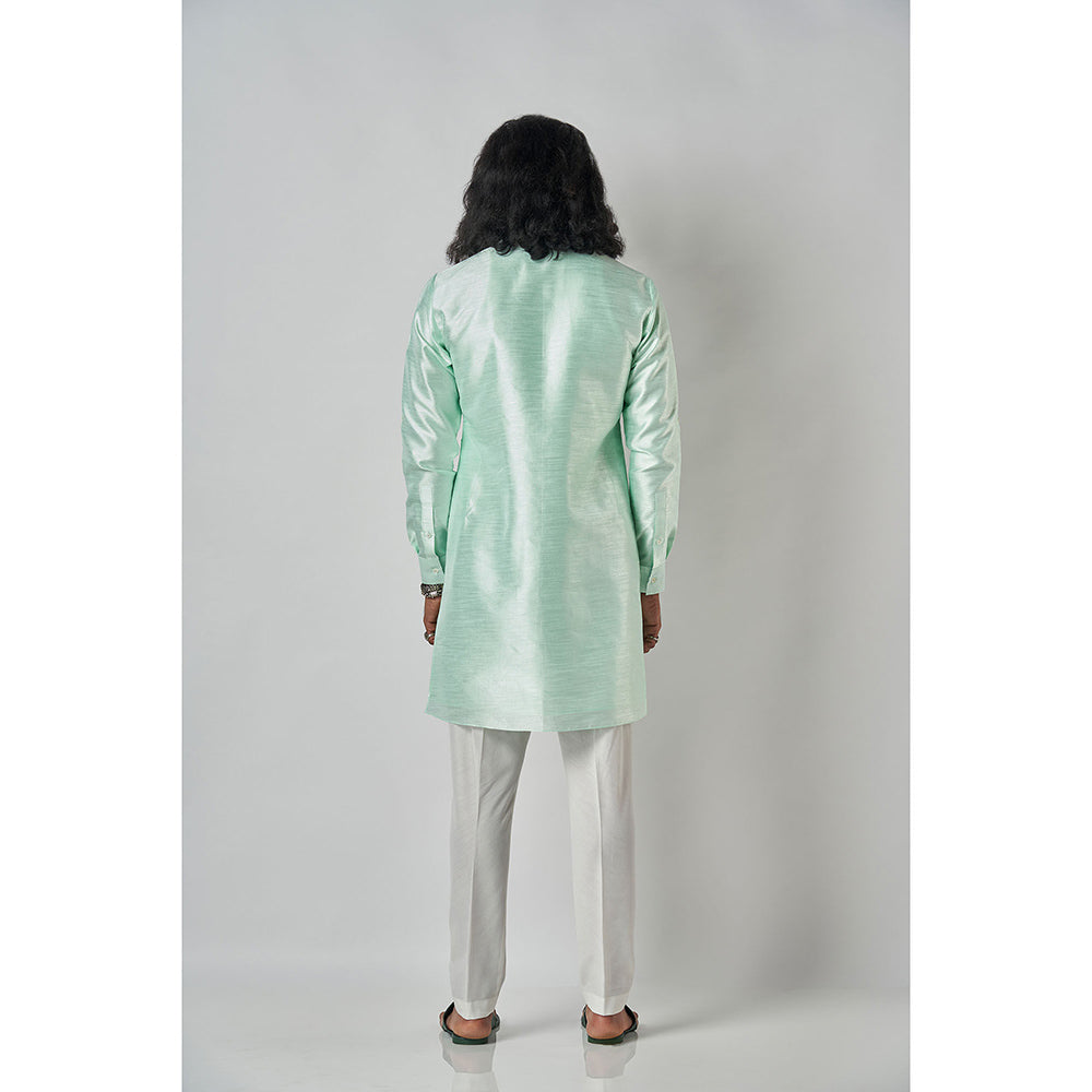 Bubber Blu Quint Mint Green Kurta