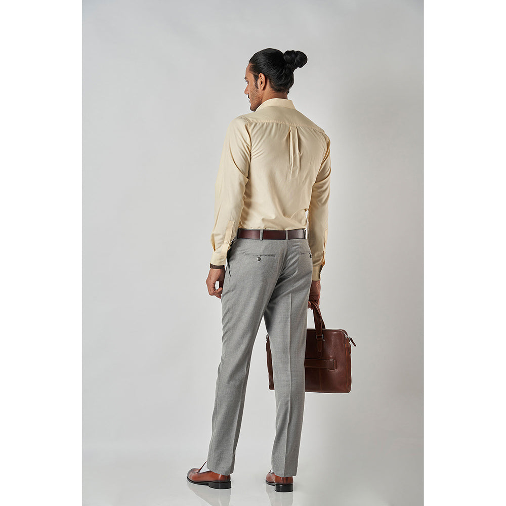 Bubber Blu Brett Butter Cream Classic Shirt