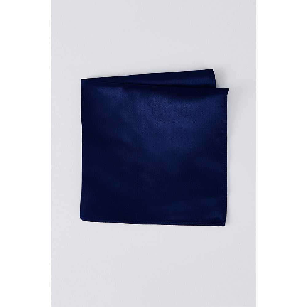 Bubber Couture Indigo Pocket Square