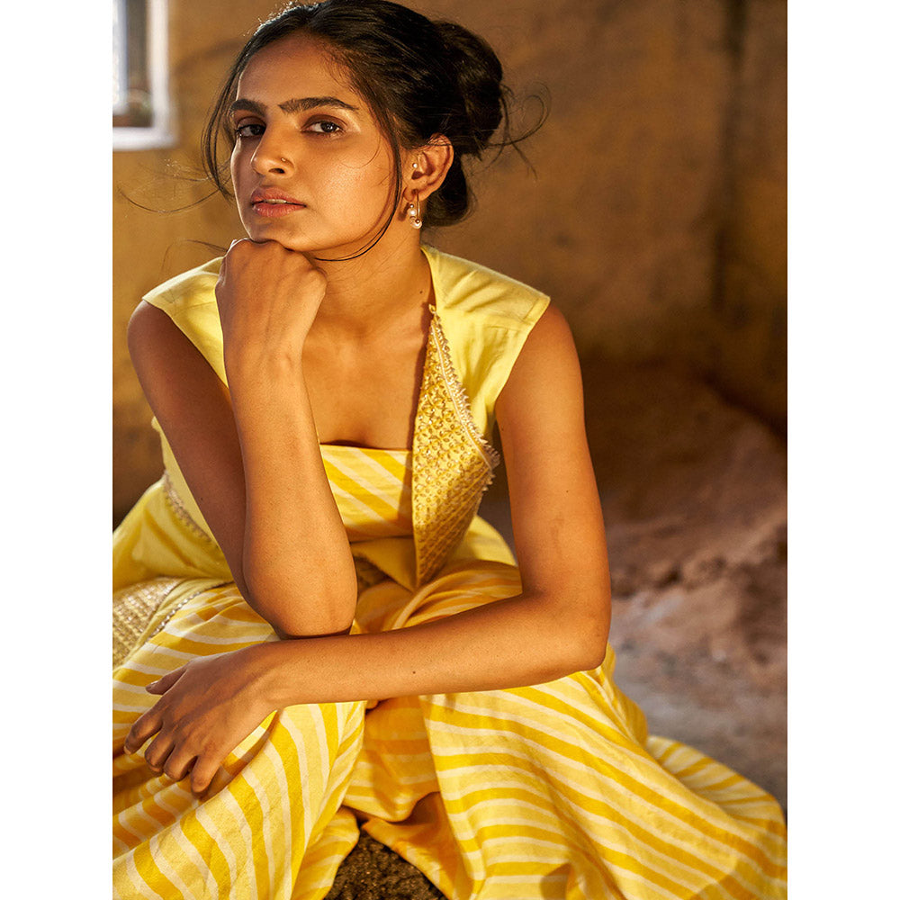 17 : 17 by Simmi Saboo Jumpsuit with Jacket and Belt (Set of 3)