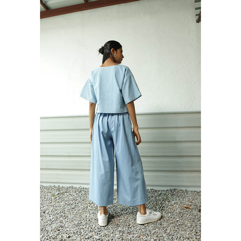 CANOOPI Aqua Harmony Duo Co Ord (Set of 2)