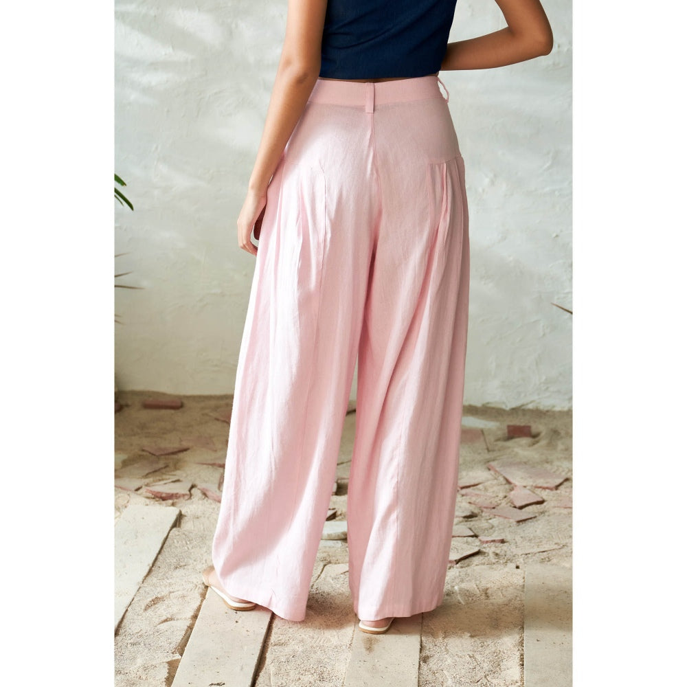 CANOOPI Blue Blush Top with Trouser (Set of 2)