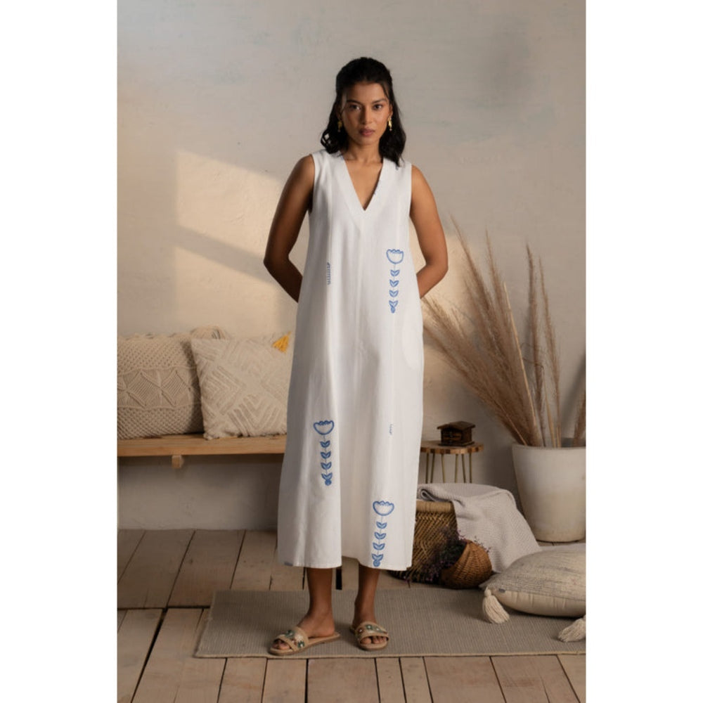 CANOOPI Blue Sprig Dress