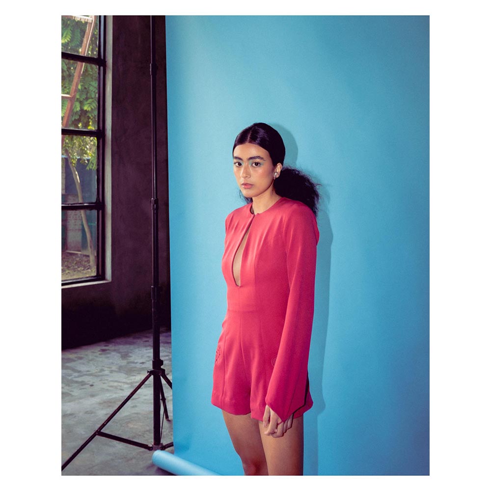 CECIL Airen Pink Playsuit