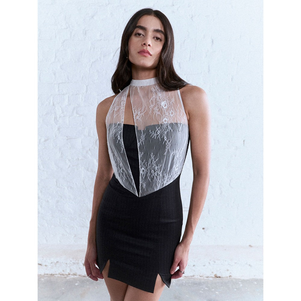 CECIL Black Ruth Mini Dress