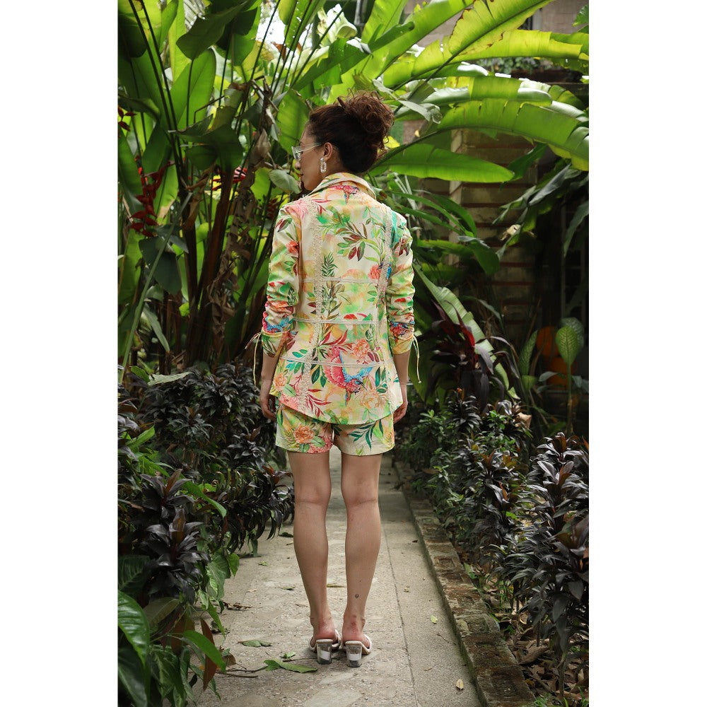 September Spring Fiona Printed Shorts Set (Set of 2)