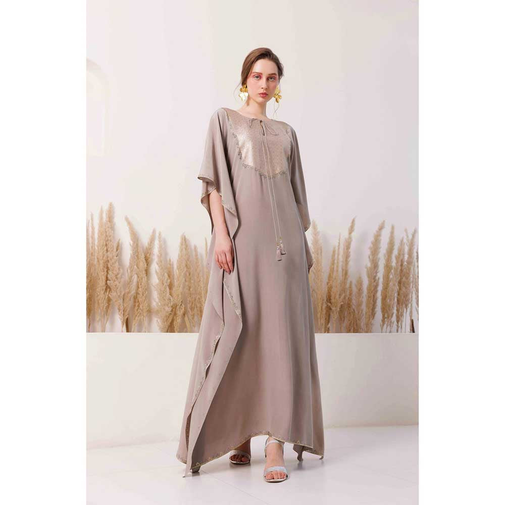 CHHAYA MEHROTRA Grey Sheron Kaftan
