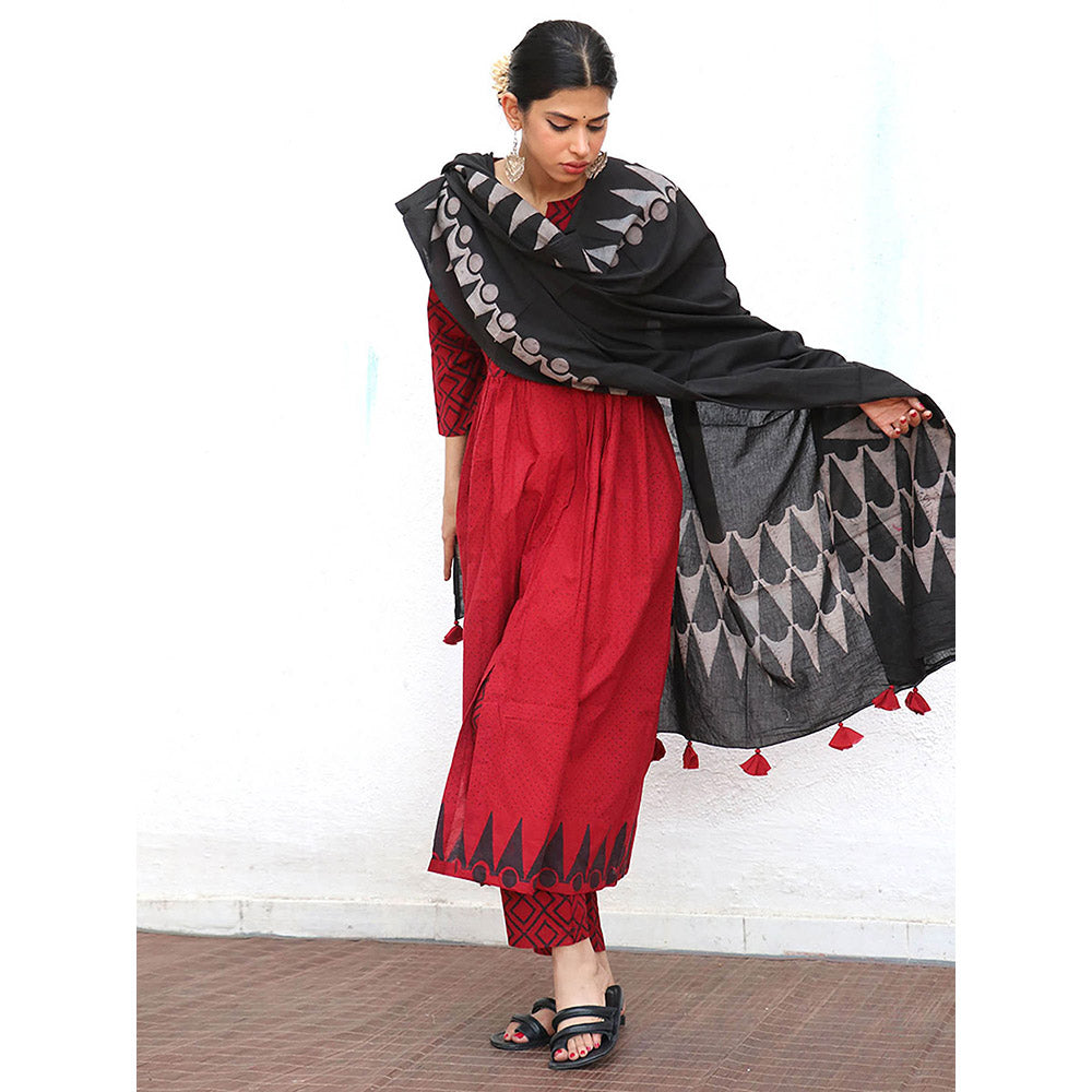 Chidiyaa Nomad Asra Cotton Dupatta
