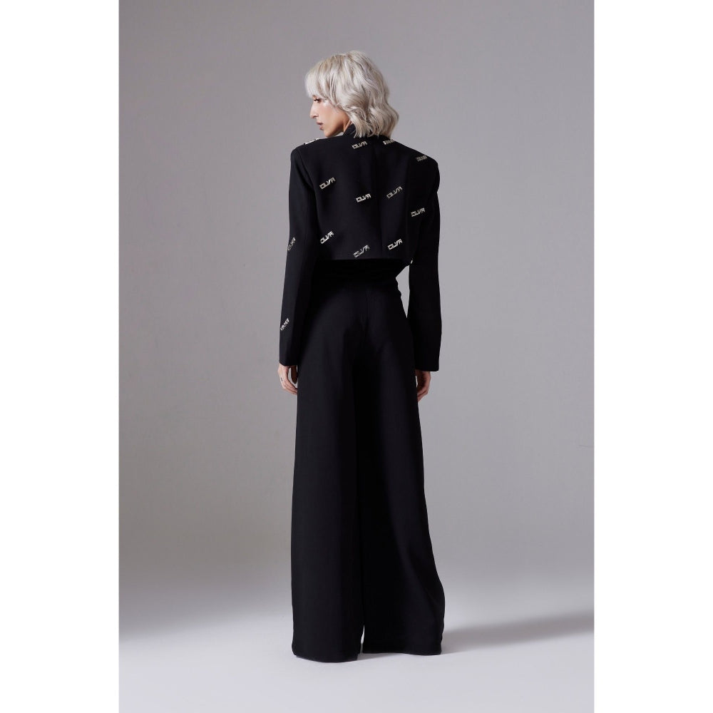 CILVR Women's Black Insignia Blazer with Pant (Set of 2)