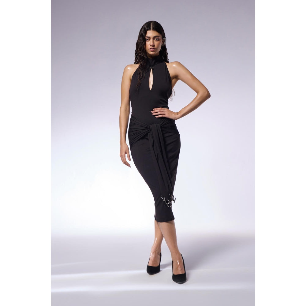 CILVR Midnight Knot Dress