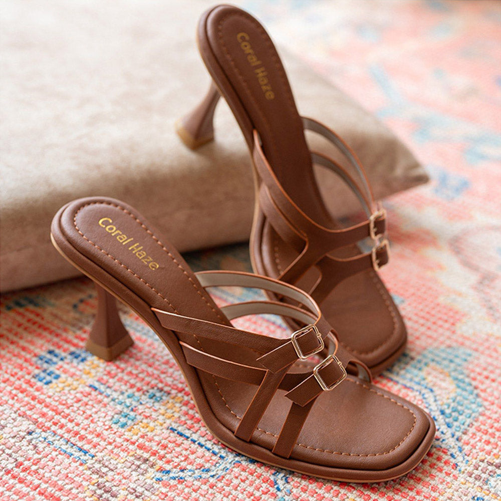 Coral Haze Women After Hours Tan Heels