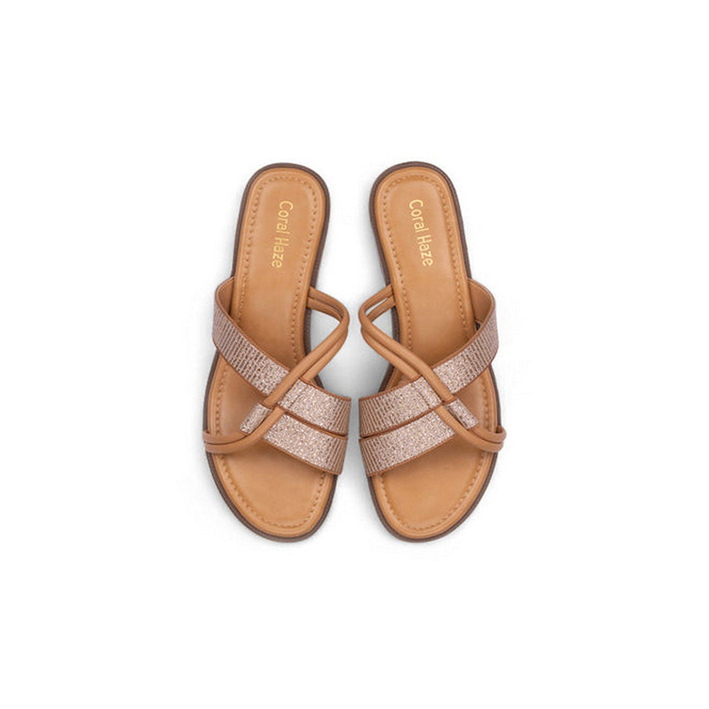 Coral Haze Shynee Tan Flats