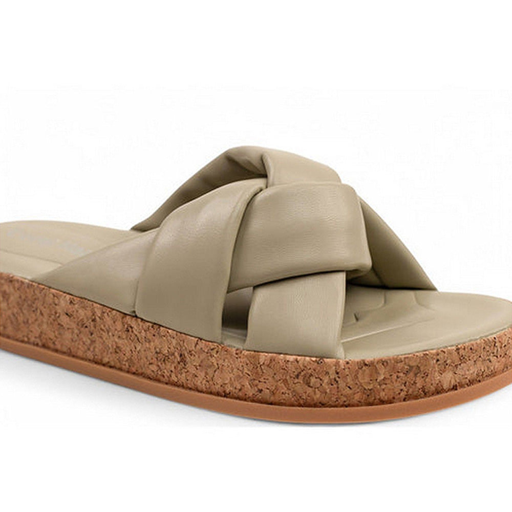 Coral Haze Garden Women Blue Sandals