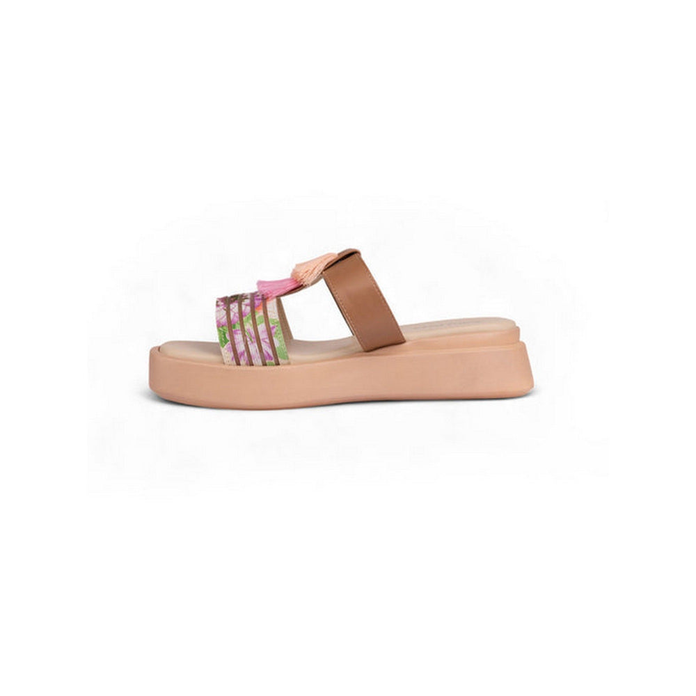 Coral Haze Muse Ivory Sandals