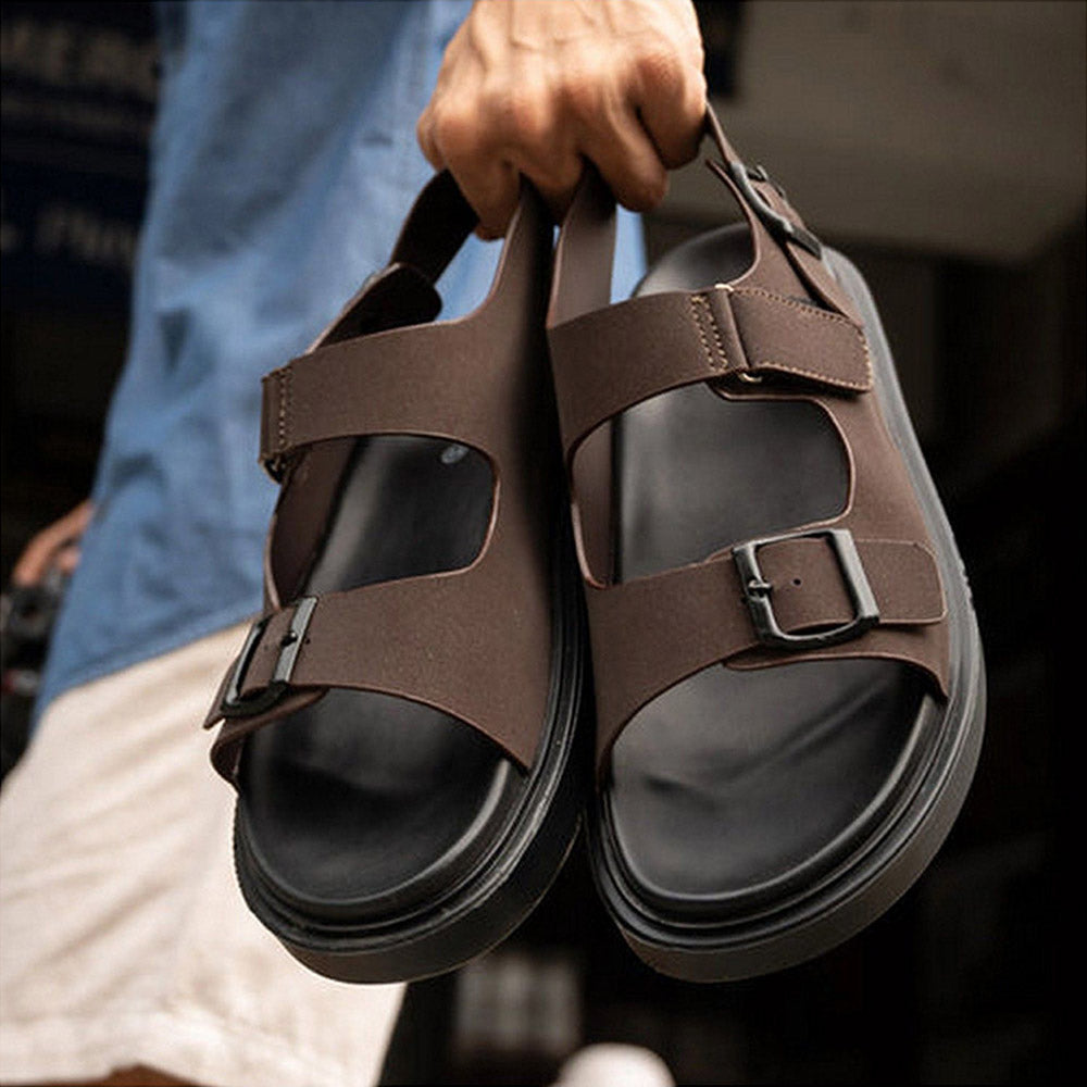 Coral Haze Max Brown Sandals