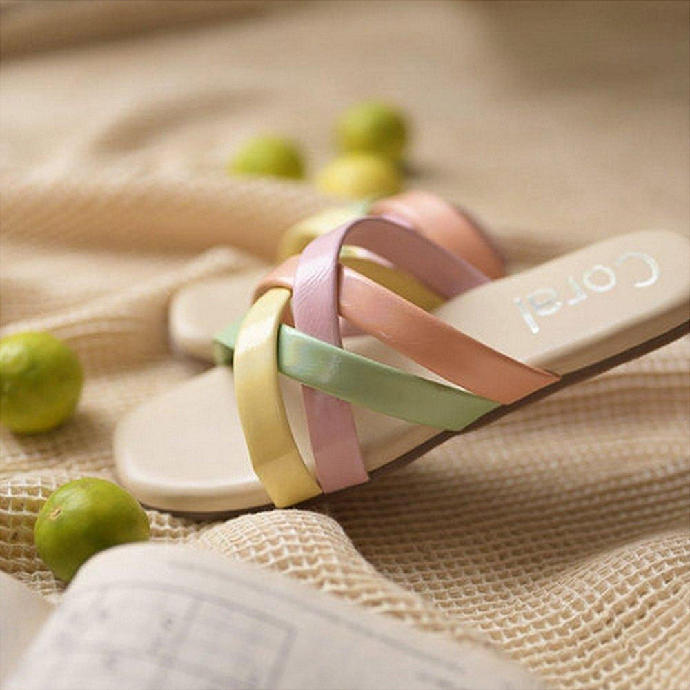 Coral Haze Sapphire Multi-Color Flats