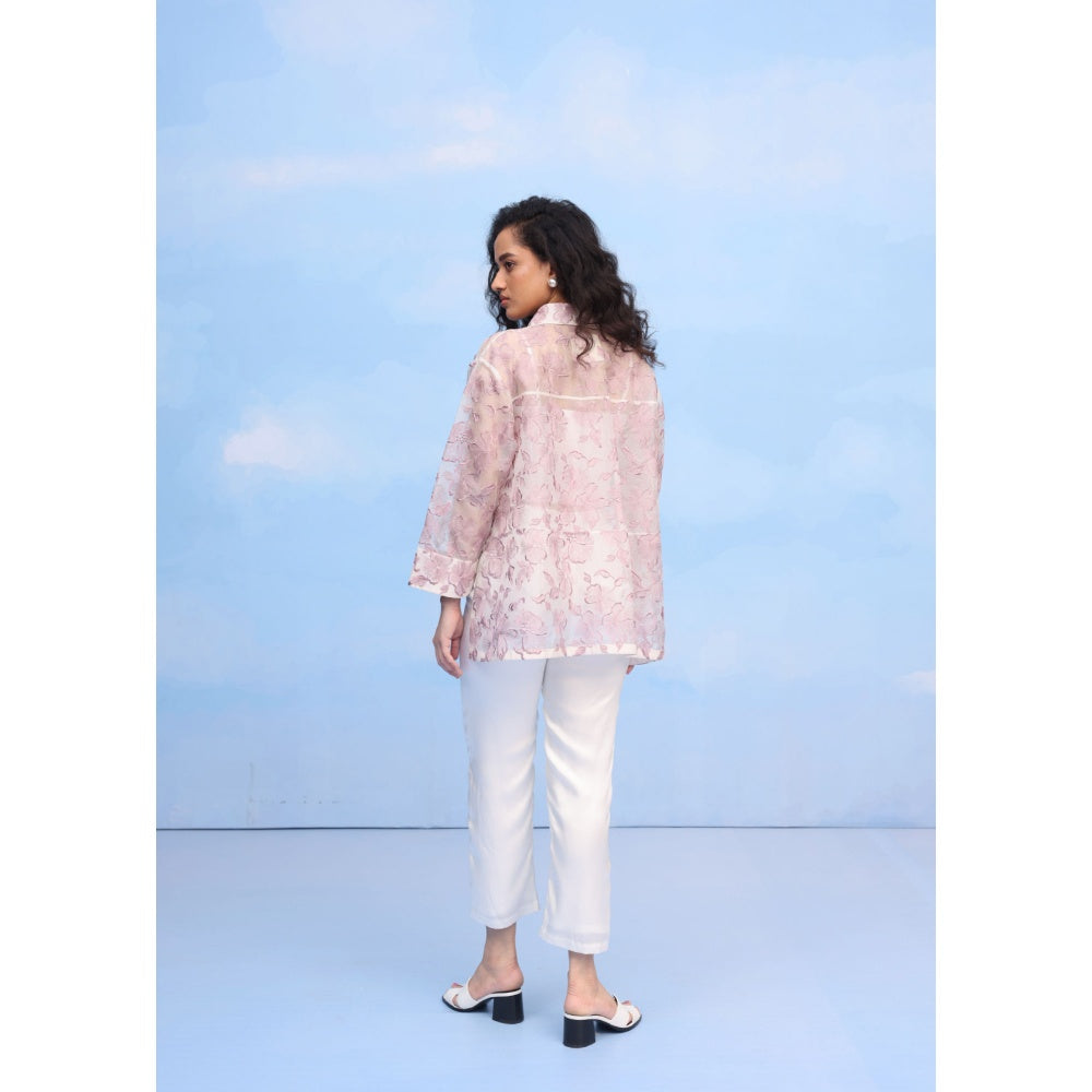 Couche Hibiscus Motif Shirt