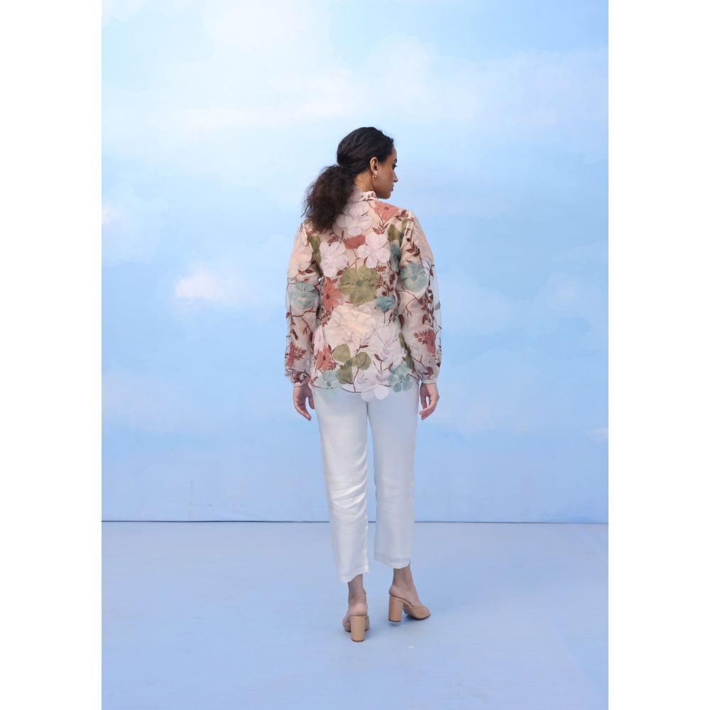 Couche Peonies Perfection Top