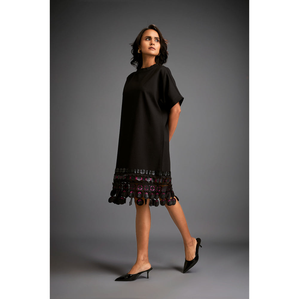 Deepika Arora Womens Embroidered Pink Dress Belt (Set of 2)