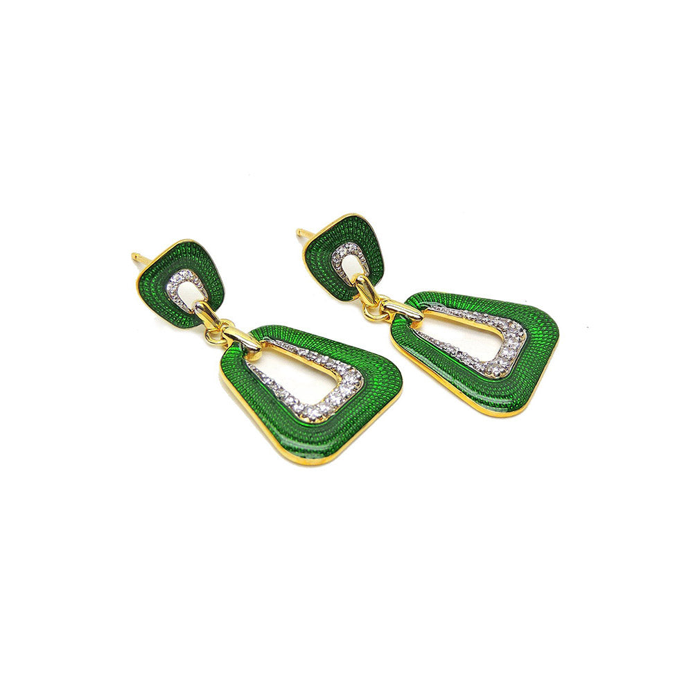 Divino Green Nile Earring