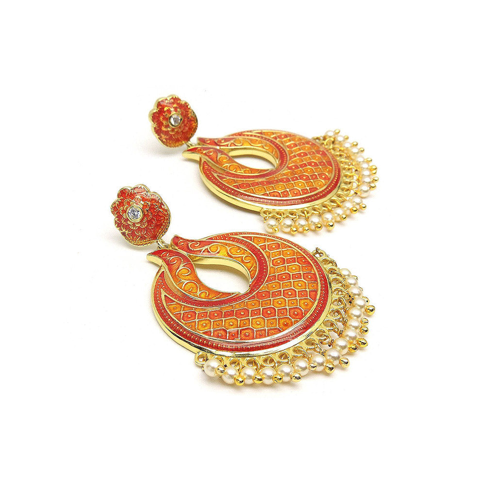 Divino Traditional Rose Chandbalis