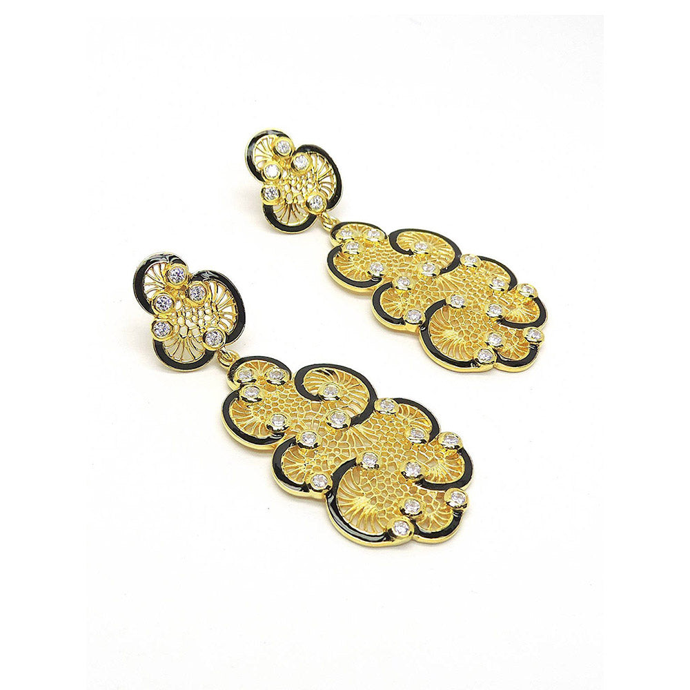 Divino Gold Night Pixie Danglers
