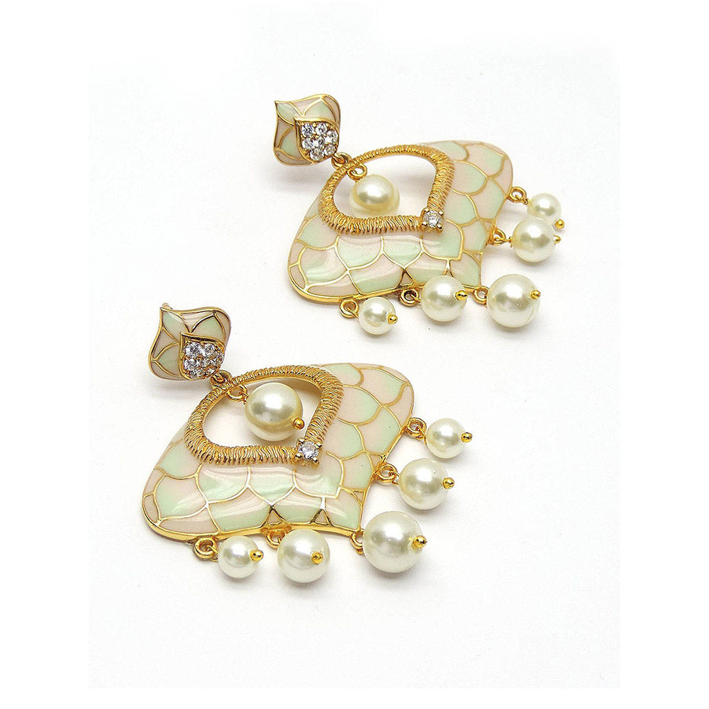 Divino Multi Snowdrop Dangler Earrings