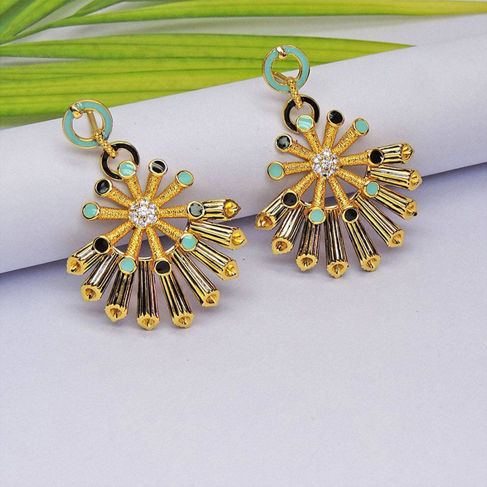 Divino Multi-Color Sassy Bloom Earrings