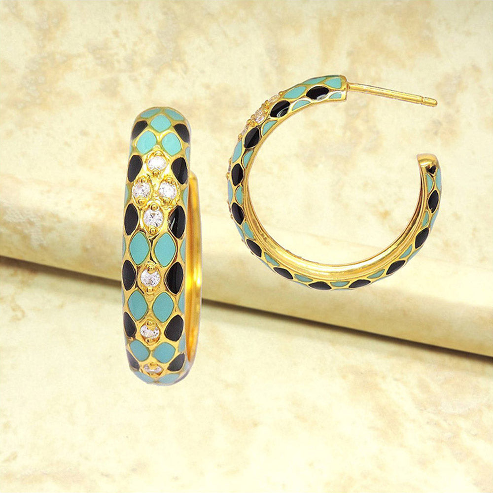 Divino Cyan Ark Muli-Color Hoops