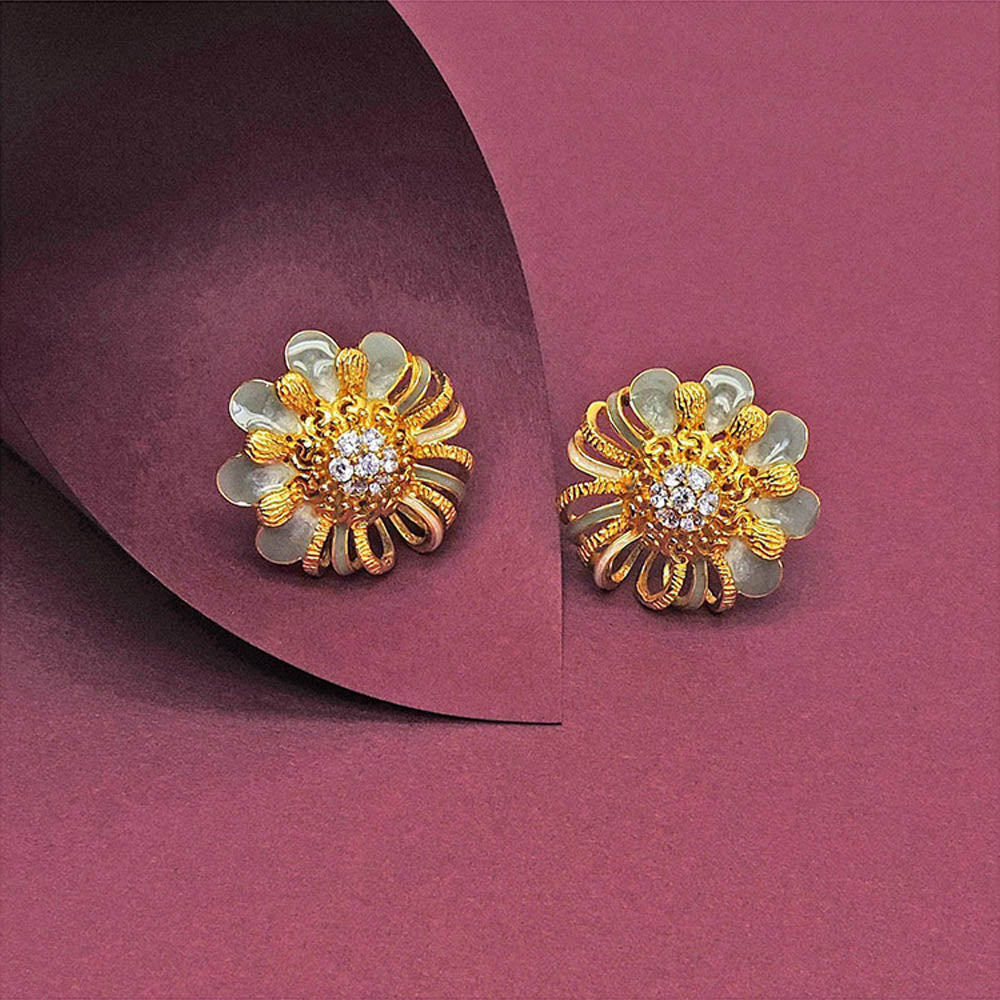 Divino Butter Blush Meenakari Studs