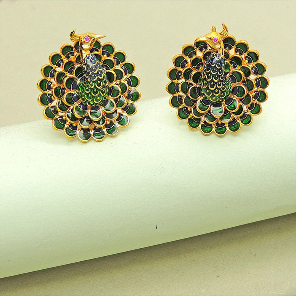 Divino Classy Claire Green Studs