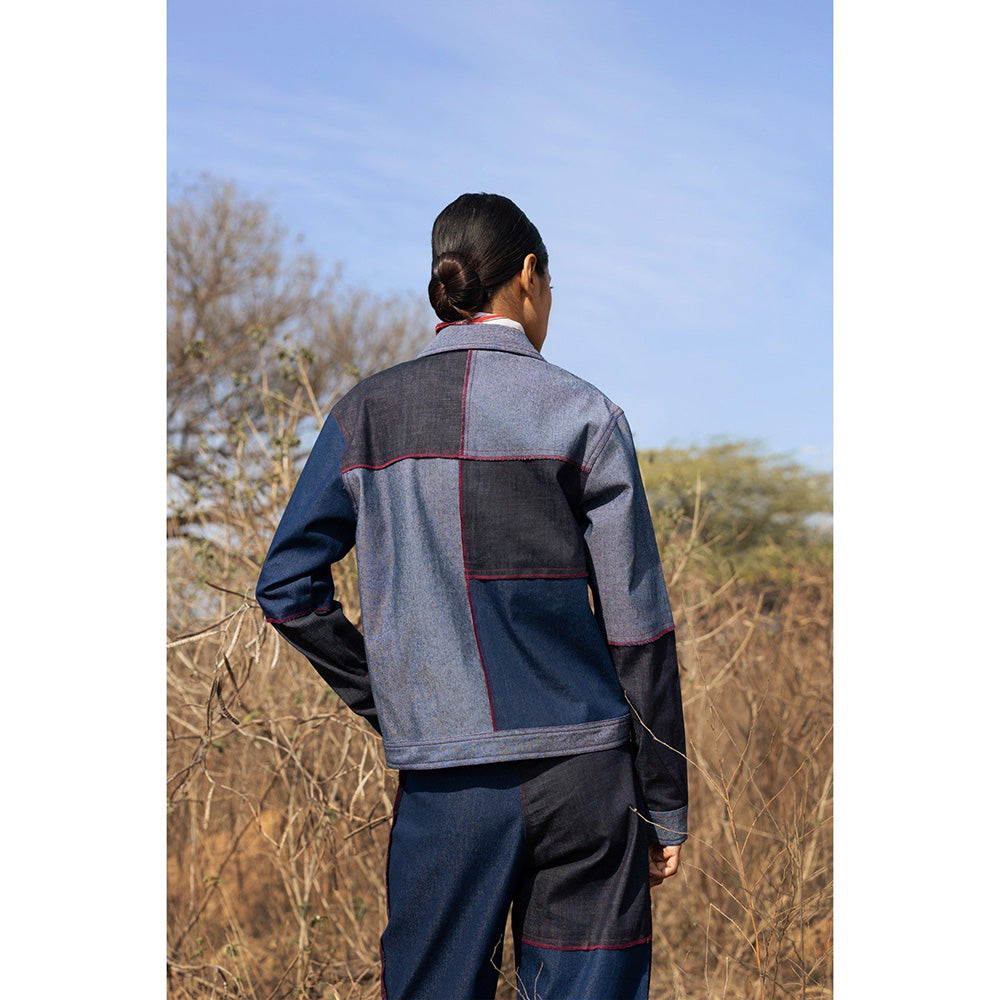 Doodlage Cheryl Patch Denim Jacket
