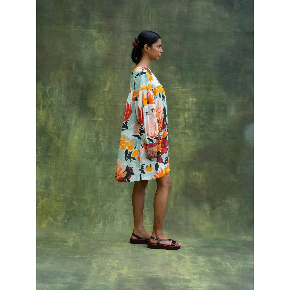 Doodlage Multicoloured Tyana Printed Dress
